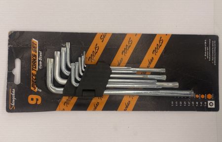 Набор шестигранников на блистере больш.звёзд. 9 предм.(60)