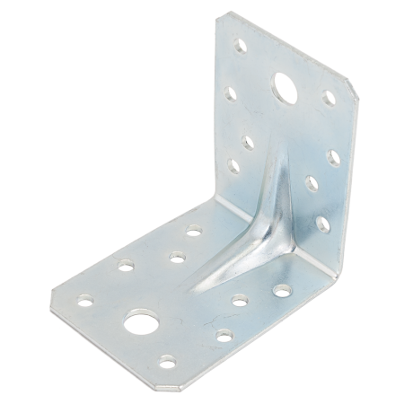 Уголок креп 70*70*55 усил.цинк фасов.(40)