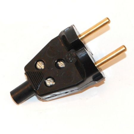 Вилка В6-005 универс.черная с хвостом (Орех-Зуево) (10!!/300)