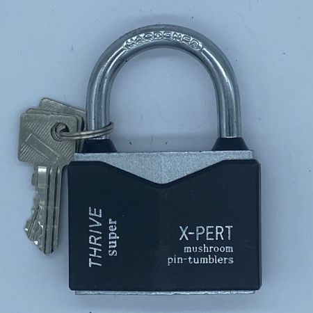 Замок навесной цветной пластик 60 мм (6/60) 10371