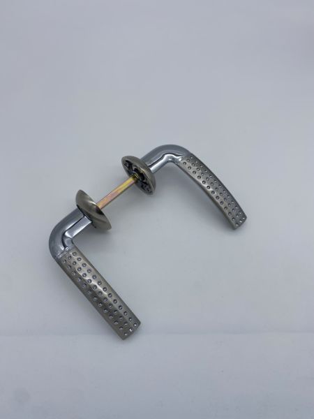 Ручка раздельная Nora 412 ( 026 SN/CP) (40)