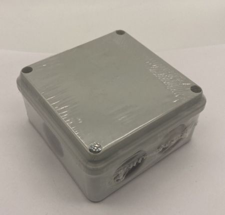 Короб. распаяч.ОП 100*100*50 мм IP55 на 7 ввод.серая LX(60)