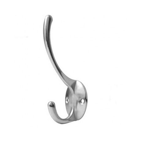 Крючок-вешалка №24 хром эффект (50)