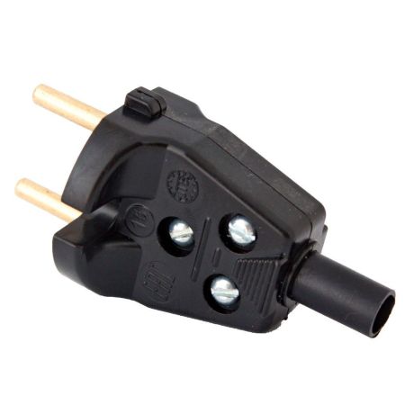 Вилка универ В6-001черная (Беларусь) (10!!/230)