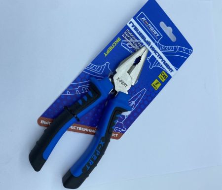 Плоскогубцы ХР 6" усиленные синие (120) 11017