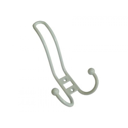 Крючок-вешалка №12 пол.белый (30)