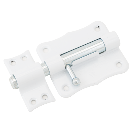 Задвижка накладная ЗТ2- 70 пол.белый  (30)