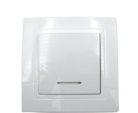 Выключ. 1 с.у Kerama-S с подсвет.(10/200)(ВС-1 подсв)05