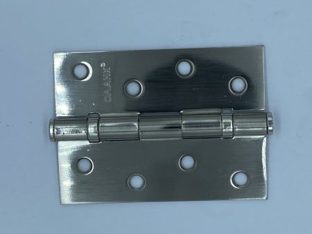 Петля дверная унив."Оланк" SS (100*75 *2) 2ВВ (100 шт) сатин