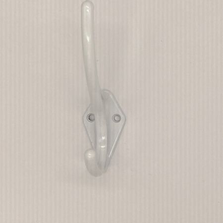 Крючок КВ6 белый глянец (Россия) (100,5)